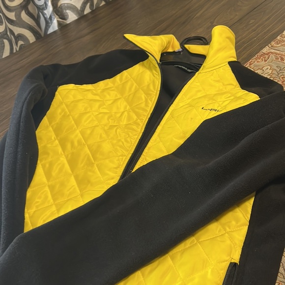 Ralph Lauren Bright yellow and black Fleece excellent condition size M - Picture 2 of 5